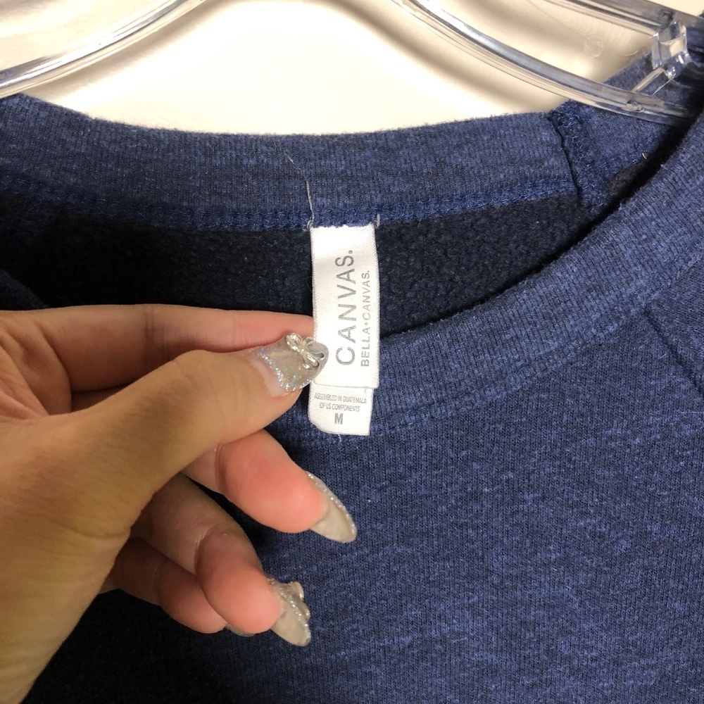 Boba Bae Navy Blue Sweatshirt from Boba Guys - Picture 4 of 6